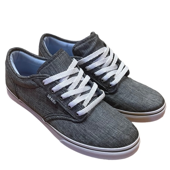 Vans Women's Atwood Low Rock Textile Grey Skate Shoes - Picture 3 of 9
